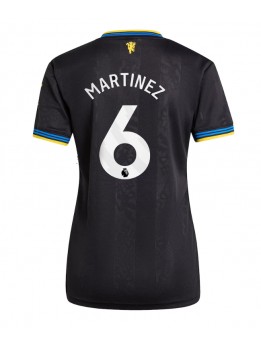 Zenske Futbalové oblečenie Manchester United Lisandro Martinez #6 2025-26 Krátky Rukáv - Tretina